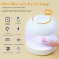 18W Nail Dryer Mini USB UV LED Lamp Nail Art White Egg Shape Design 120S Fast Drying Curing Light
