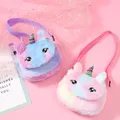 Cartoon Unicorn Messenger Kids Keys portamonete Mini Handbag Toddler Kids Shoulder Bag Kids Keys