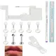 1PC Disposable Sterilized Safety Use Professional Piercing Tool Kit: Navel Tongue Eyebrow Lip