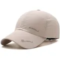 Quick Dry Baseball Caps For Men Black Adjustable Women Running Cap Casual Hat Breathable Summer Mesh