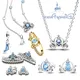 Disney Necklace Earrings Set Pendant Charm Fit Original Pandora Bracelet DIY Beads Women Birthday