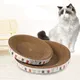 Cat Scratching Board Bowl Shape Reversible Cardboard Scratching Board Cat Scratching Mat For Home