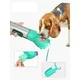 3 In 1 Portable Pet Dog Water Bottle Food Feeder Drinker Poop Dispenser Multifunctional Drinking