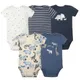 Newborn Boys Romper 2024 New Summer Cotton Baby Jumpsuit Infant Soft Baby 5 pieces Cartoon Baby Boy