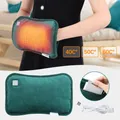 Electric 3 Levels Control Hot Water Bag Soft Winter Hand Warmer Reusable Hot Water Bottle EU Plug