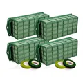 1Pc Oasis Wet Foam Blocks Floral Florist Green Brick Fresh Flowers Mud for DIY Flower Arrangements