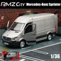 1/36 Mercedes-Benz Sprinter Car Toy For Children Diecast Miniature MPV Van Model RMZ City Truck