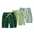 2-7T Children's Shorts Drawstring Solid Boys Girls Summer Trousers Pants Hot Selling Baby Wear