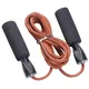 Professional Cowhide Jump Rope Fitness Boxer Training Skipping Rope Weightloss Workout Excercise