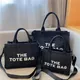 Women Tote Bag Casual Canvas Large Capacity Women Handbags Designer Letters Shoulder Crossbody Bags