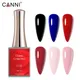 CANNI Classical Pure Black Nail Gel Polish Super Long Wear Diamond Tempered Top Coat Nude Jelly Pink