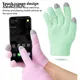 1 Pair Reusable SPA Gel Socks Heel Socks Gloves Touch Screen Gloves Moisturizing Whitening Gel