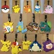 Cute Pokeball Pikachu Travel Luggage Tag Women Men Silica Gel Suitcase ID Address Holder Baggage