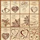 941 Valetine Day 2D Laser Cut File Gift Decoration Glowforge Vector Drawing DXF EPS Format Super