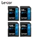 Lexar Memory Card 32GB 64GB 128GB 256GB V30 SD Card SDHC SDXC U3 Flash Card High Speed Max 150M C10