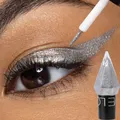 Diamond Shiny Eyeliner Eyeshadow Stick Waterproof Silver Rose Gold White Color Glitter Sequins