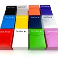 80+ Cards Deck Box Classic Color Board Games TCG Cards Deck Case Collection Organizer Box Cards for