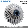 SUNSHINE Road Bike Cassette 8/9/10/11/12 Speed 23/25/28/32/34/36T k7 Cassette 8V 9V 10V 11V 12V for