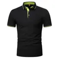 Summer High Quality Men Polo Shirts Casual Business Social Short Sleeve New Mens Shirts Stand Collar