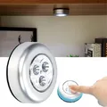 Portable Led Light Push Stick On Lamp Emergency Light For Home Kitchen Bedroom Stick Wall Light