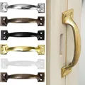 4/6 Inches Barn Door Handle with Bow-Shaped Furniture Gate Handle Wardrobe Cabinet Door Handle