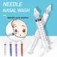 2Pcs 10ML Baby Rhinitis Nasal Washer Baby Nose Clean Needle baby care irrigador nasal baby items for