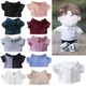 20CM Doll Shirt Stripes Lattice Solid Color Blouse Cotton Stuffed Idol Doll Clothes Dolls