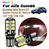 2 pz T10 lampadine a LED per Alfa Romeo Giulietta Mito Brera GT Spider Giulia 4C Stelvio 147 156 159