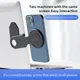 Supporto per telefono con schermo magnetico per Laptop UKGO per Magsafe per iPhone15 14 supporto pieghevole regolabile staffa di visualizzazione per supporto laterale