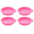 4 Pcs Air Fryer Egg Molds Air Fryer Egg Pan For Muffin Lids Toast Non-Stick Air Fryer Accessories