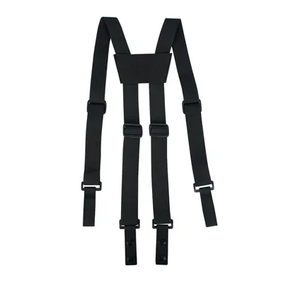 KUNN Tactical Suspenders Police Duty Belt Harness for Men,1.5 Inch Adjustable Tool Belt Suspender with 4 Loop Attachments