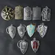 Game Dark Souls 3 Shield Keychain Solaire of Astora High Quality Metal Keyring Car Key Pendant Game