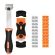 Multi-Purpose Mini Razor Blade Scraper Set Cleaning Tool for Scraping Labels Decals Stickers Auto