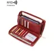 Women's RFID Shield 100% PU Leather Large Capacity Zipper Wallet Mobile Holder Handbag Travel Wallet