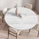 Round Tablecloth Wood Texture Tablecloths Elastic Fitted Home Round Table Cover Waterproof Oil-Proof