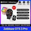 Nuovo Zeblaze GTS 3 Pro chiamata vocale Smart Watch Ultra-big HD AMOLED Screen salute e Fitness