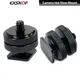 For GoPro 12 Double Layer Hot Shoe Mount Tripod Adapter Camera Hot Shoe Mount For GoPro Hero 12 11