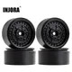 INJORA 116g/pcs 1.9" Beadlock Wheel Rim for 1/10 RC Crawler Car Axial SCX10 90046 RedCat Gen8 TRX-4