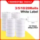 Niimbot D11 D101 White Sticker Label Paper Official Paper Roll 14x22mm 260pcs 5/10/15 Set for