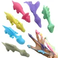 Novelty Creative Slingshot Dinosaur Toy Fun Tricky Slingshot Target Dinosaur Decompression TPR Toy