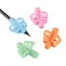 Two-Finger Pen Holder Silicone Baby Learning Writing Tool Children Writing Pen Writing Correction