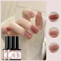 7ML Gel Nail Polish Three Color Set Jelly Syrup Gel Nails Polish Semi-permanent Varnish Off UV LED