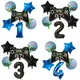 6pcs Gamepad Boy Game Foil Helium Balloons Birthday Theme Party Decorations Kids Toys Baby Shower