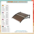 VEVOR Window Door Awning Canopy 3 Sizes UPF 50+ Polycarbonate Entry Window Awning Front Door