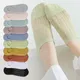 10pcs=5Pairs/lot Women Invisible Boat Socks Breathable Summer Ultra-thin Comfortable Girl Socks Soft