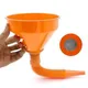 2-In-1 Refueling Funnel with Strainer Can Spout for Oil Water Fuel Petrol Diesel Gasoline for Auto