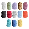 Jumbo Tubular Yarn Hand Knit Arm Knitting Yarn DIY 250G Chunky Yarn Bulky Yarn for Scarf Throw