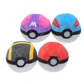 1pc TAKARA TOMY Pokemon Ball Plush Toys Poke Ball Pokeball Plush Soft Stuffed Toys Gifts 12CM