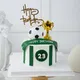 Personalized Football Cake Decoration Happy Birthday Kids Boy Favors Dessert Party Football Fans