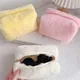 Plush Makeup Bags for Women Soft Travel Cosmetic Bag Organizer Case Young Lady Girls Make Up Case